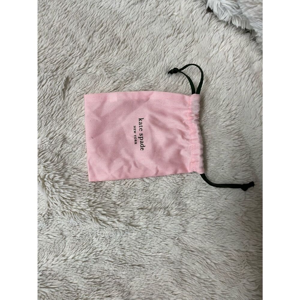 Kate Spade Pink Drawstring Pouch - Picture 4 of 6